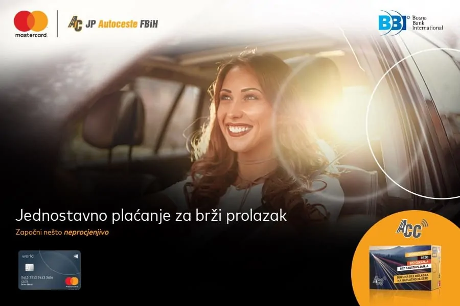 Uz BBI Mastercard kartice ACC TAG uređaj na poklon!