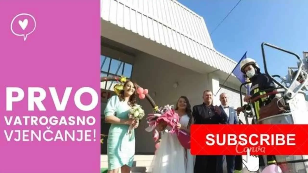 Pogledajte kako je bilo na prvom vatrogasnom vjenčanju!