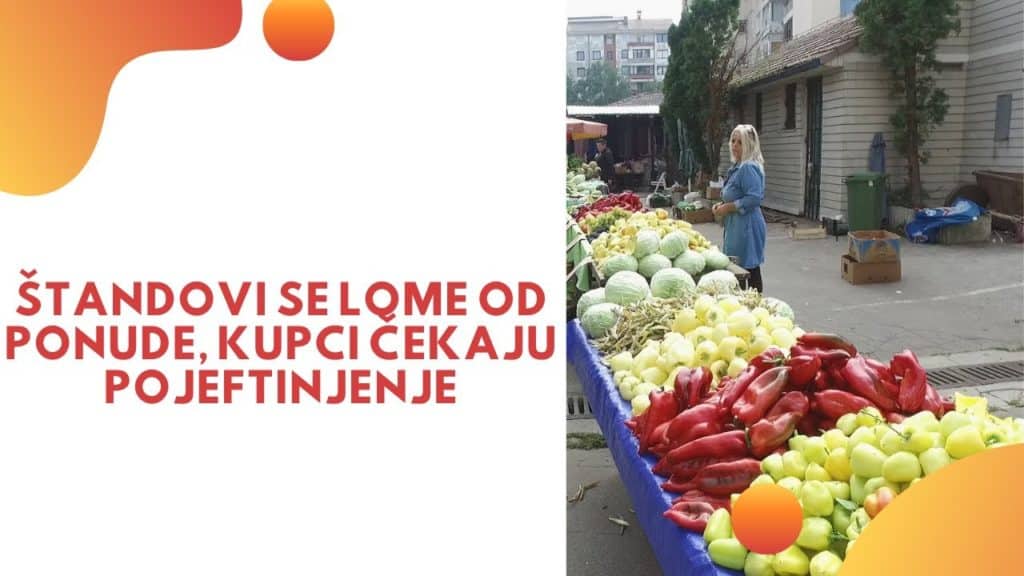 Na pijaci u Travniku štandovi se “lome” od ponude