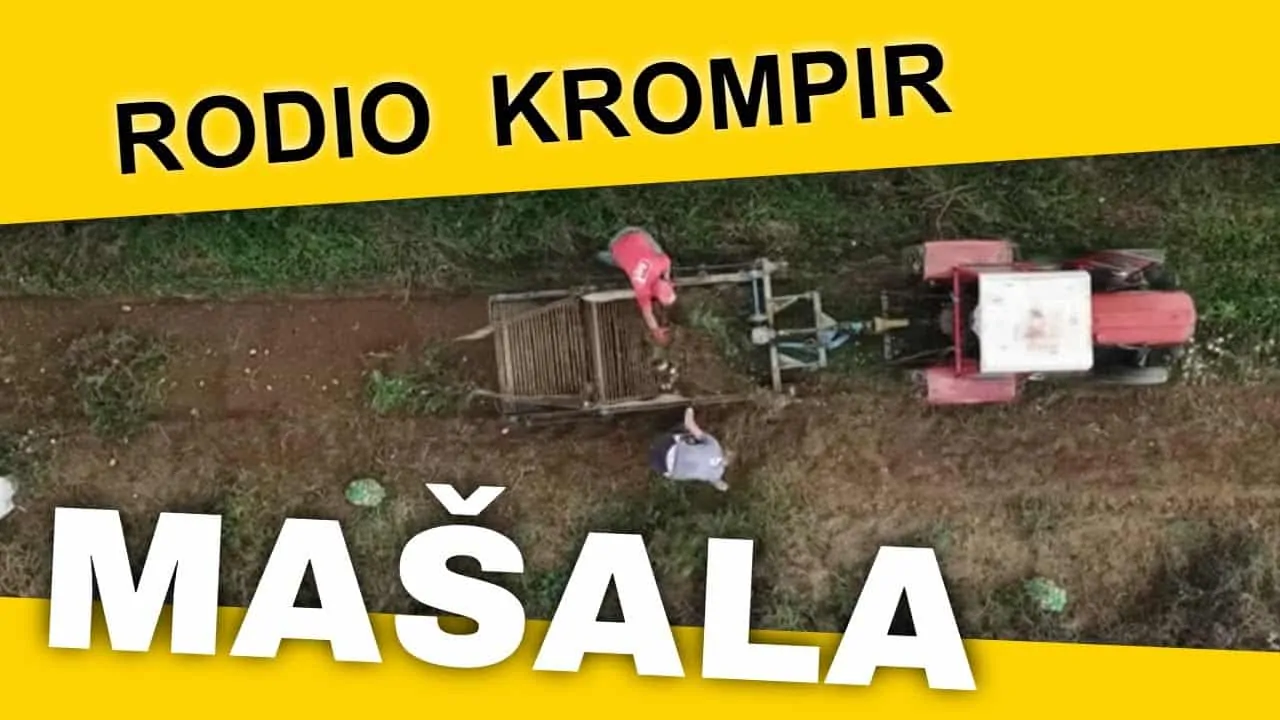 Berba krompira na Neobarju u srcu Bosne!