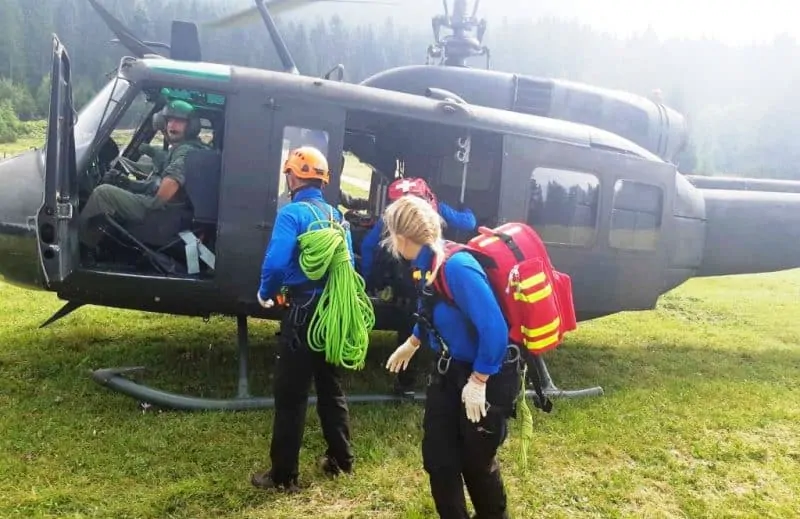 Vlašić/ Uspješno realizirana vježba traganja i spašavanja helikopterom