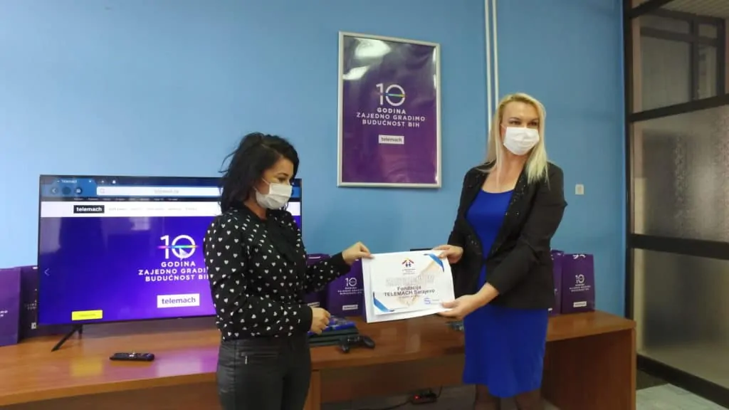 Telemach BiH za svoj 10. rođendan obradovao štićenike Doma za nezbrinutu djecu u Zenici