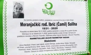 Preminula Moranjačkić Saliha