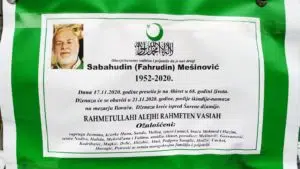 Preminuo Sabahudin Mešinović