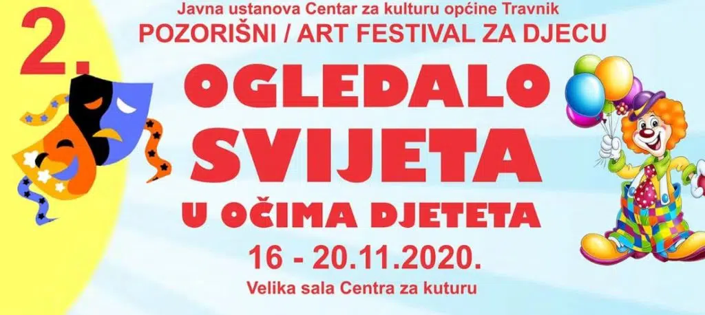 Uskoro počinje festival za djecu “Ogledalo svijeta u očima djeteta”