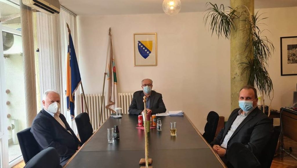 općina travnik/ sastanak načelnika sa predstavnicima miz-a travnik