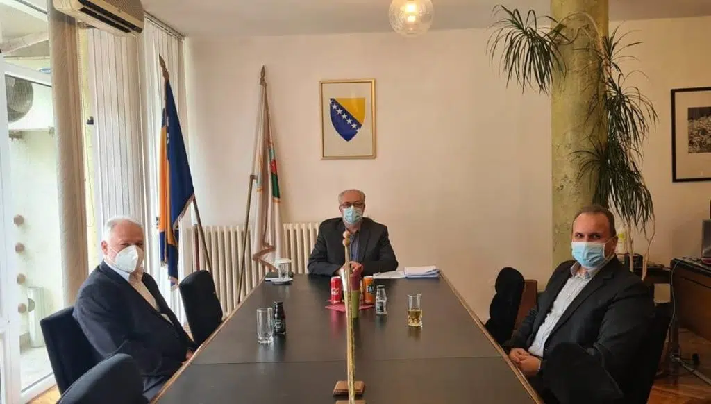 Općina Travnik/ Sastanak načelnika sa predstavnicima MIZ-a Travnik