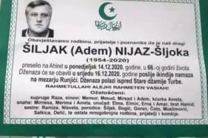 Preminuo Nijaz Šiljak
