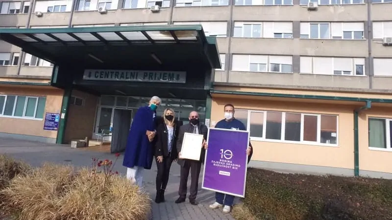 Vrijedna donacija kompanije Telemach JU Bolnica Travnik