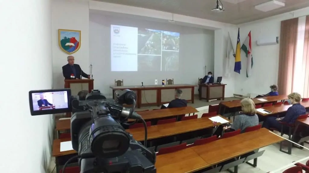 (FOTO) Novogodišnji press načelnika Općine Travnik Admira Hadžiemrića