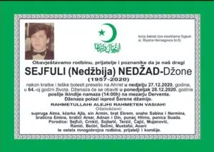 Preminuo Sejfuli Nedžad-Džone