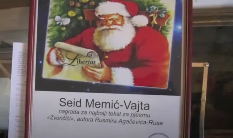 I OVO JE BiH – Seid pjeva božićnu pjesmu za koju je tekst napisao Rusmir