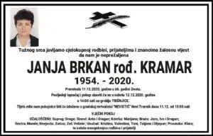 Preminula Janja Brkan