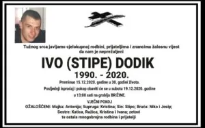 U subotu sahrana Ivi Dodiku