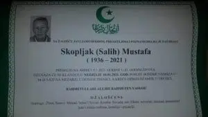 Preminuo Skopljak Mustafa
