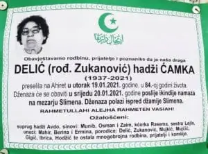 Preminula Delić Ćamka