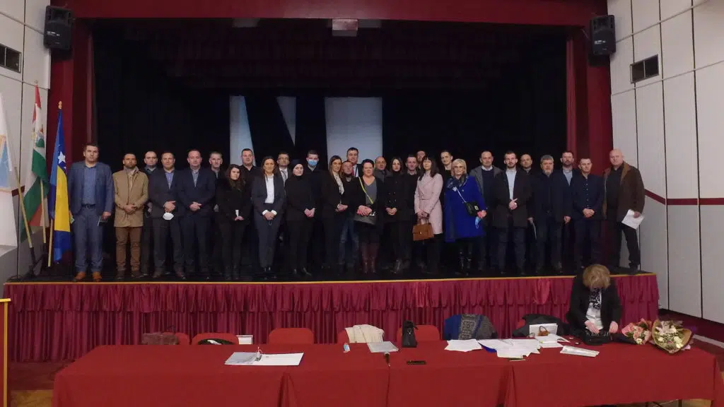 TRAVNIK / Vlatka Lovrinović nova/stara predsjedavajuća, Admir Hadžiemrić v.d. načelnika