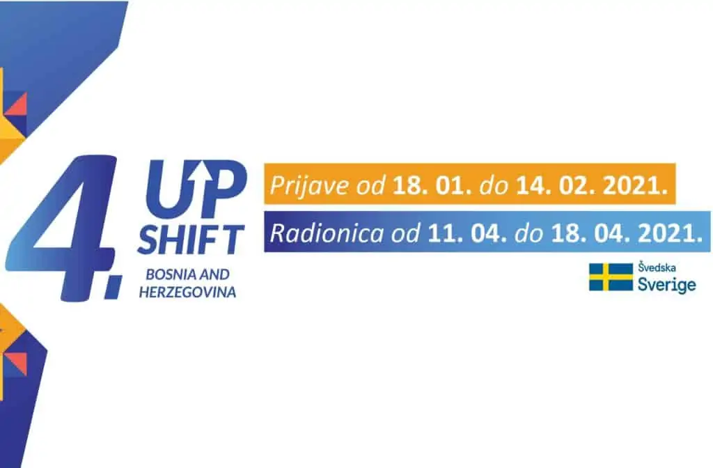Prilika za mlade da utiču na rješavanje problema u lokalnim zajednicama/ Otvorene prijave za 4. eUPSHIFT radionicu u BiH