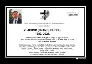 Preminuo Vladimir Gudelj