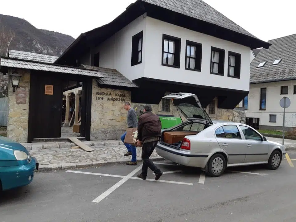 Zavičajni muzej Travnik/ Danas fumigacija objekta Rodne kuće Ive Andrića