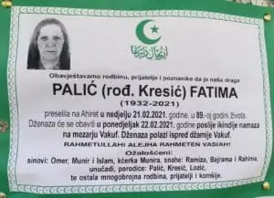 Preminula Fatima Palić