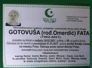 Preminula Gotovuša Fata