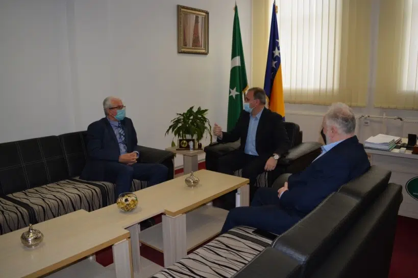 Premijer SBK Tahir Lendo u posjeti rukovodstvu Medžlisa