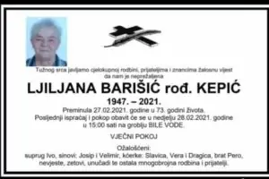 Preminula Ljilja Barišić