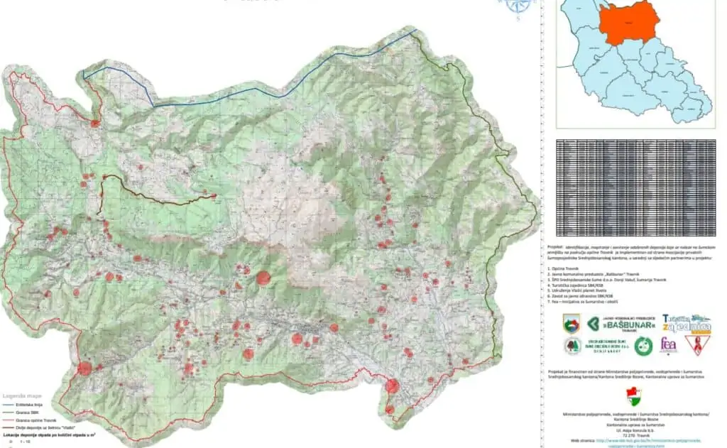 Na području općine Travnik skoro 180 ilegalnih deponija