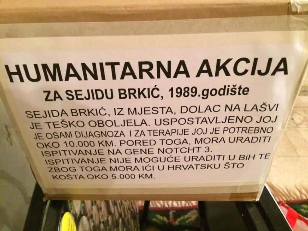 Danas u Travniku humanitarna akcija za Sejidu Brkić