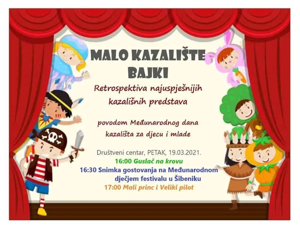 Preko scene do dječjeg samopouzdanja / Malo kazalište bajki