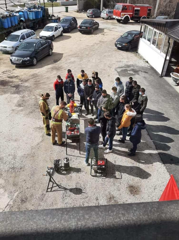 (foto) dan otvorenih vrata vatrogasnog društva turbe