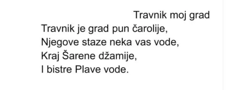 Travnik, inspiracija i učenici Amiri Sijamiji