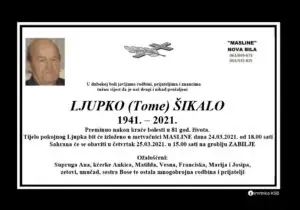 Preminuo Ljupko Šikalo