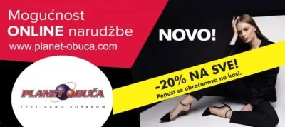 Planet obuća Travnik – Od danas akcija popusti od -20% na sve