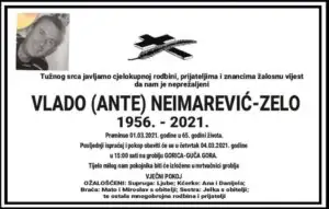 Preminuo Vlado Neimarević