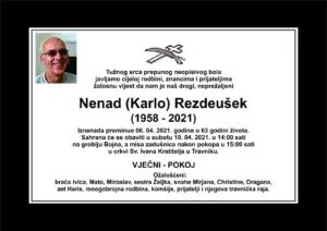 Preminu Nenad Rezdeušek