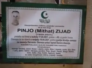 Preminuo Zijad Pinjo