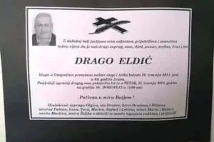 Preminuo Drago Eldić