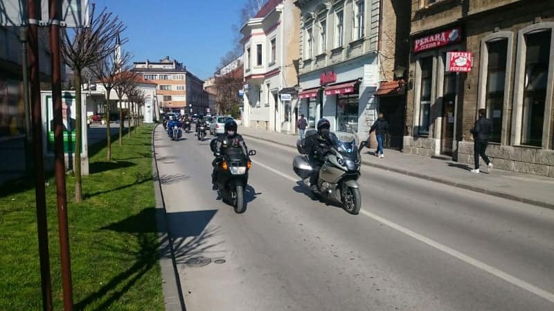 (foto) organizovan prvi moto run travnik-modriča
