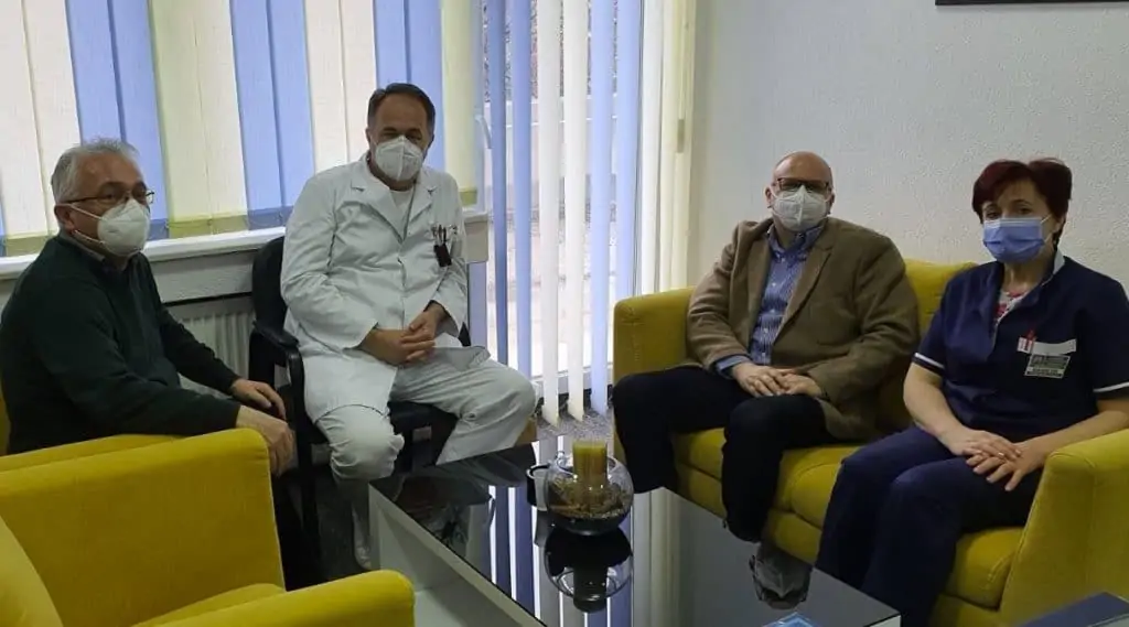 Novoizabrani načelnik Općine Travnik posjetio oboljele u Bolnici za plućne bolesti i TBC