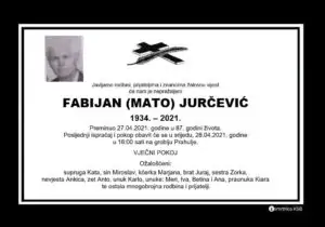 Preminuo Fabijan Jurčević