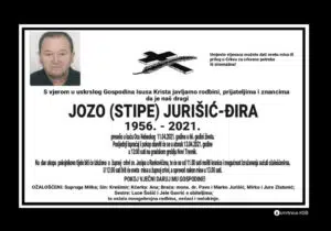 Preminuo Jozo Jurišić - Đira