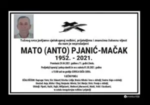 Preminuo Mato Pjanić-Mačak