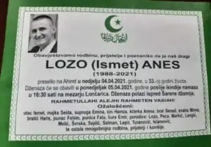Preminuo Lozo Anes
