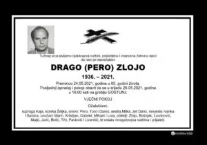 Preminuo Drago Zlojo