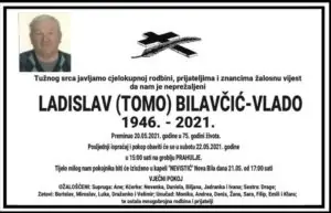 Preminuo Ladislav Bilavčić