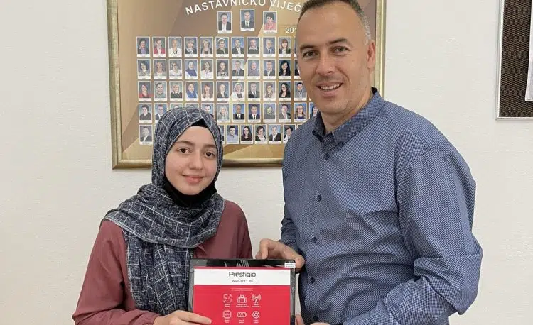 Insitut Yunus Emre / Učenica Zehra Rizvić osvojila 2. mjesto na takmičenju u pisanju eseja