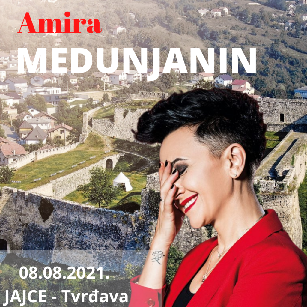 Amira Medunjanin ovog ljeta nastupa na prekrasnoj tvrđavi u Travniku i Jajcu