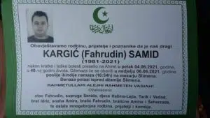 Preminuo Samid Kargić